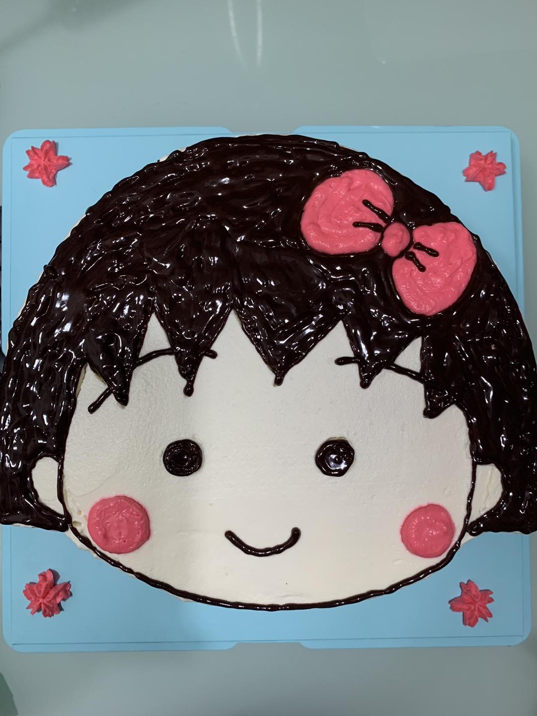 樱桃小丸子生日蛋糕