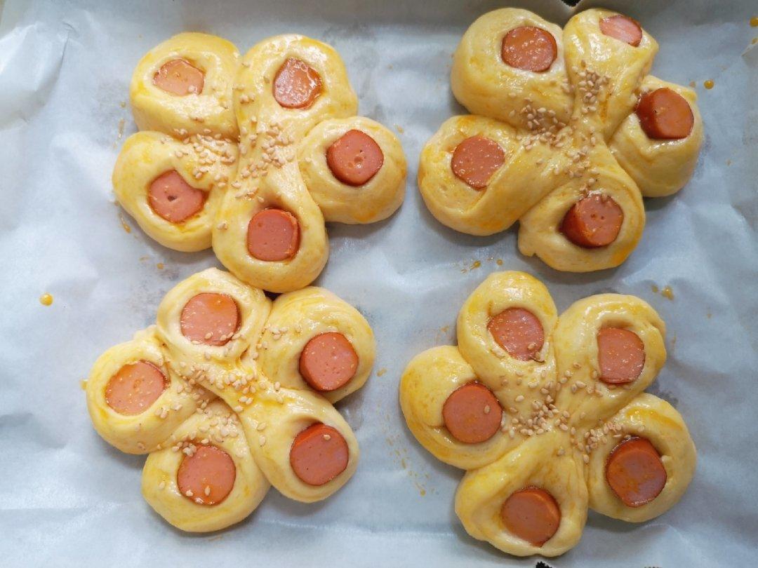 香肠花式面包
