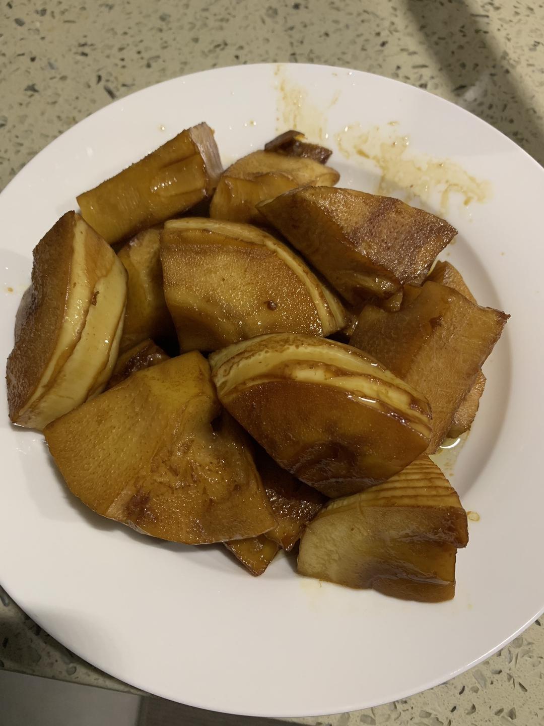 油焖毛笋的做法