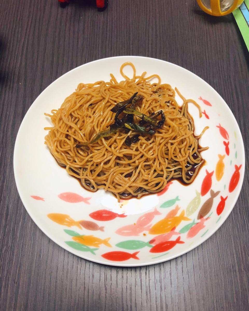 浓油赤酱～葱油拌面