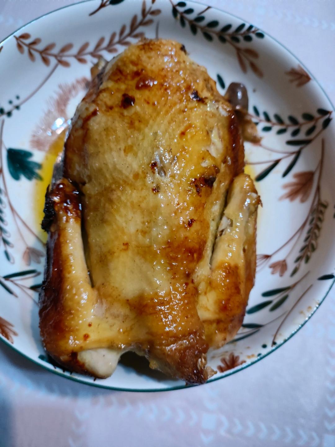 家常版盐焗鸡 做法简易 皮脆肉嫩
