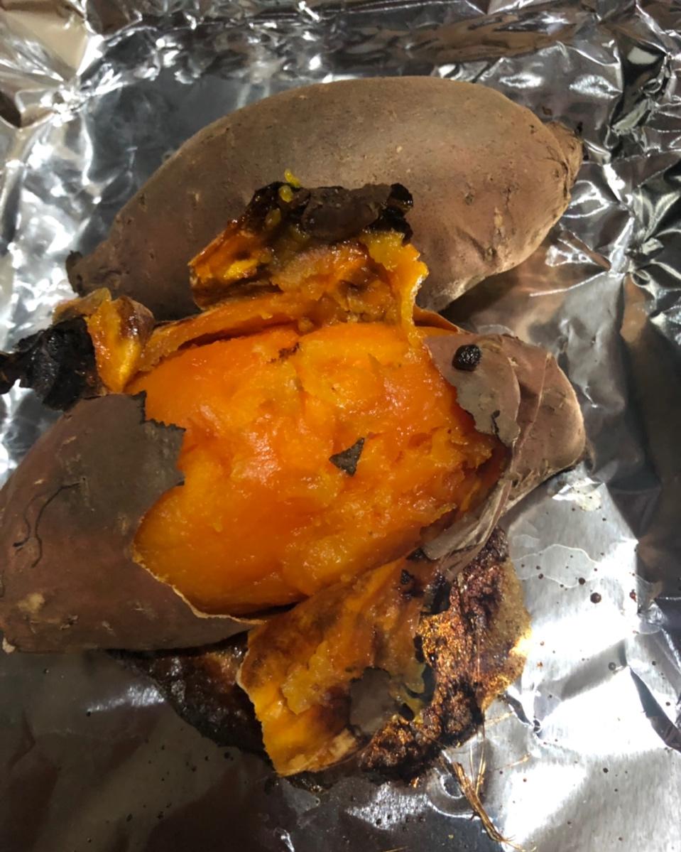 烤地瓜（烤箱初试）