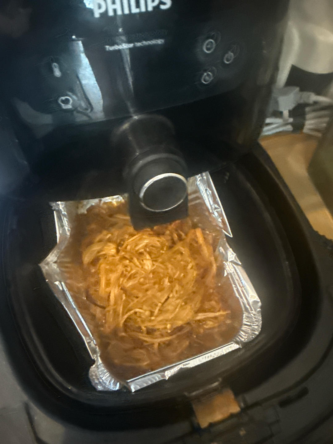 空气炸锅烤金针菇