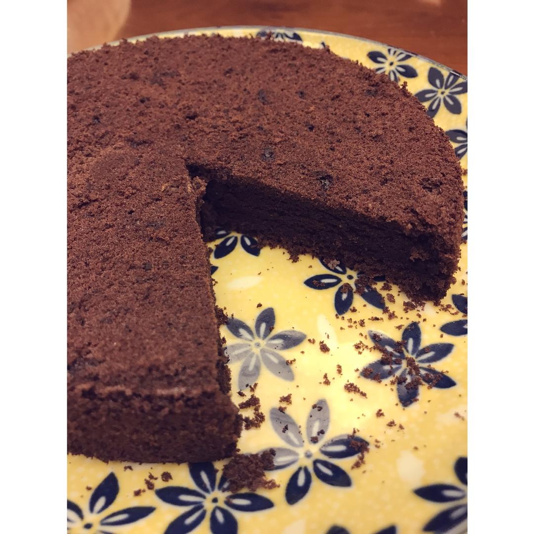 茉莉雅筑做的巧克力海绵蛋糕浓情版——君之(6寸大小)