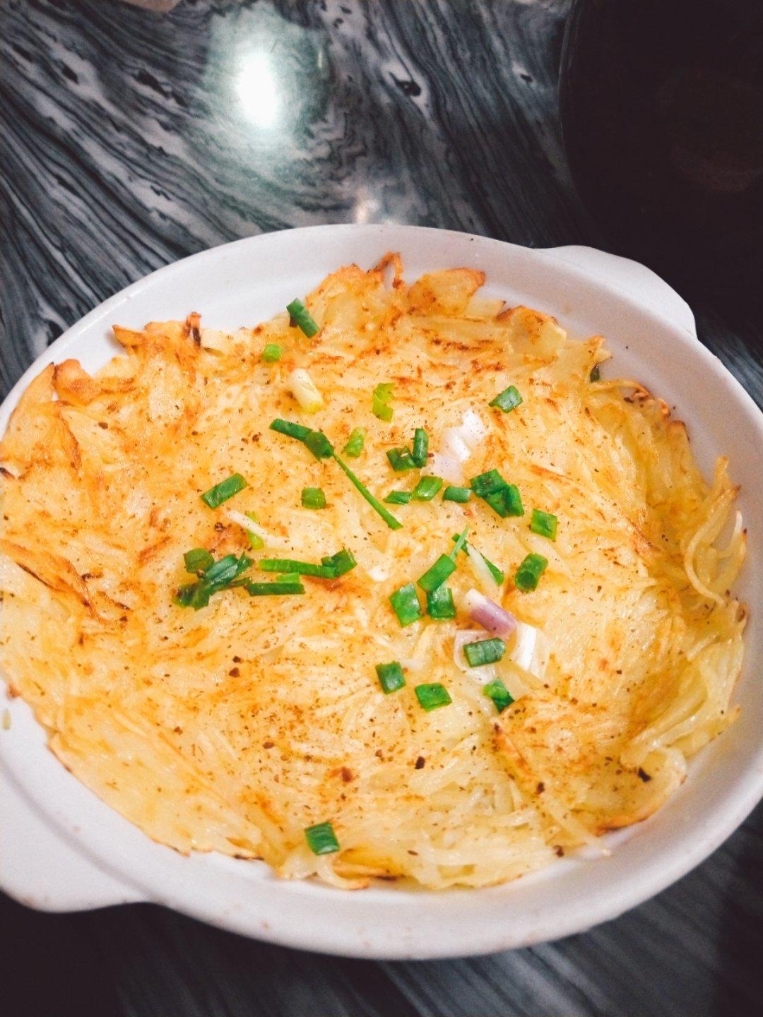 minileung1006做的干煸土豆丝饼