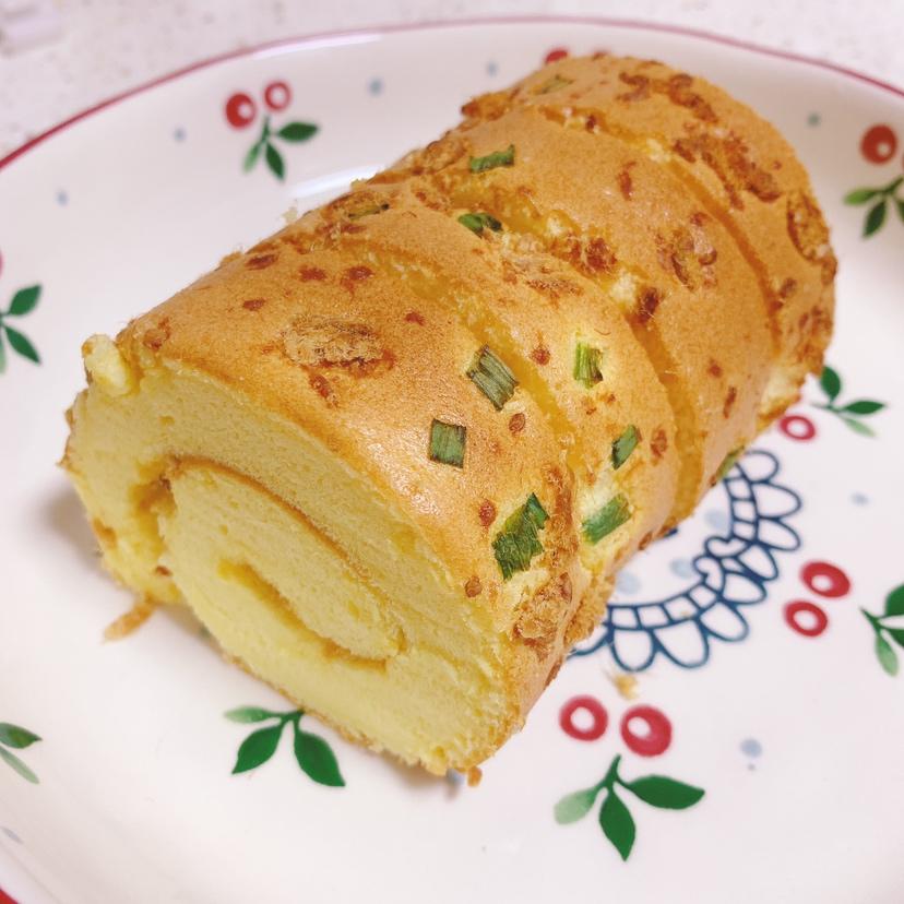 香葱肉松蛋糕卷