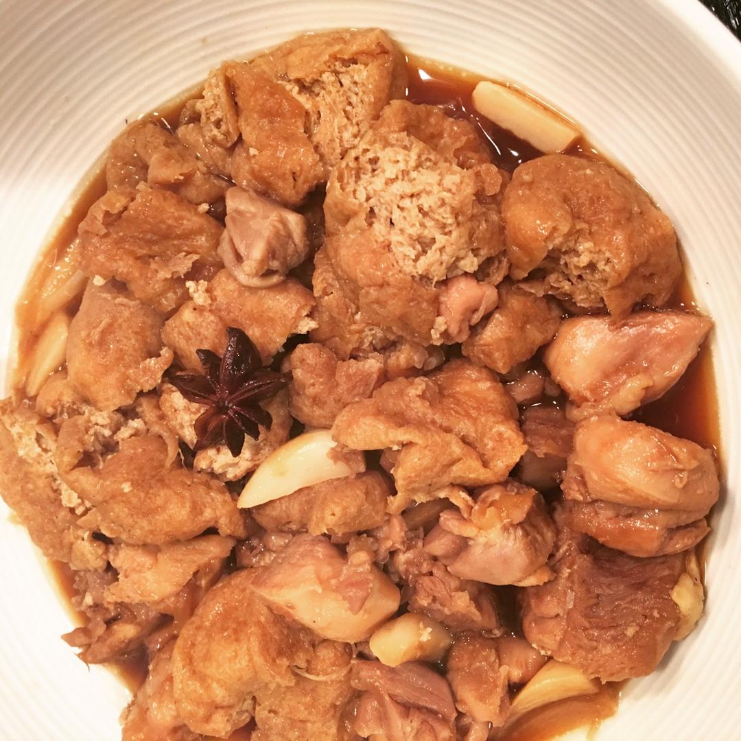 小羽私厨之鸡腿油豆腐