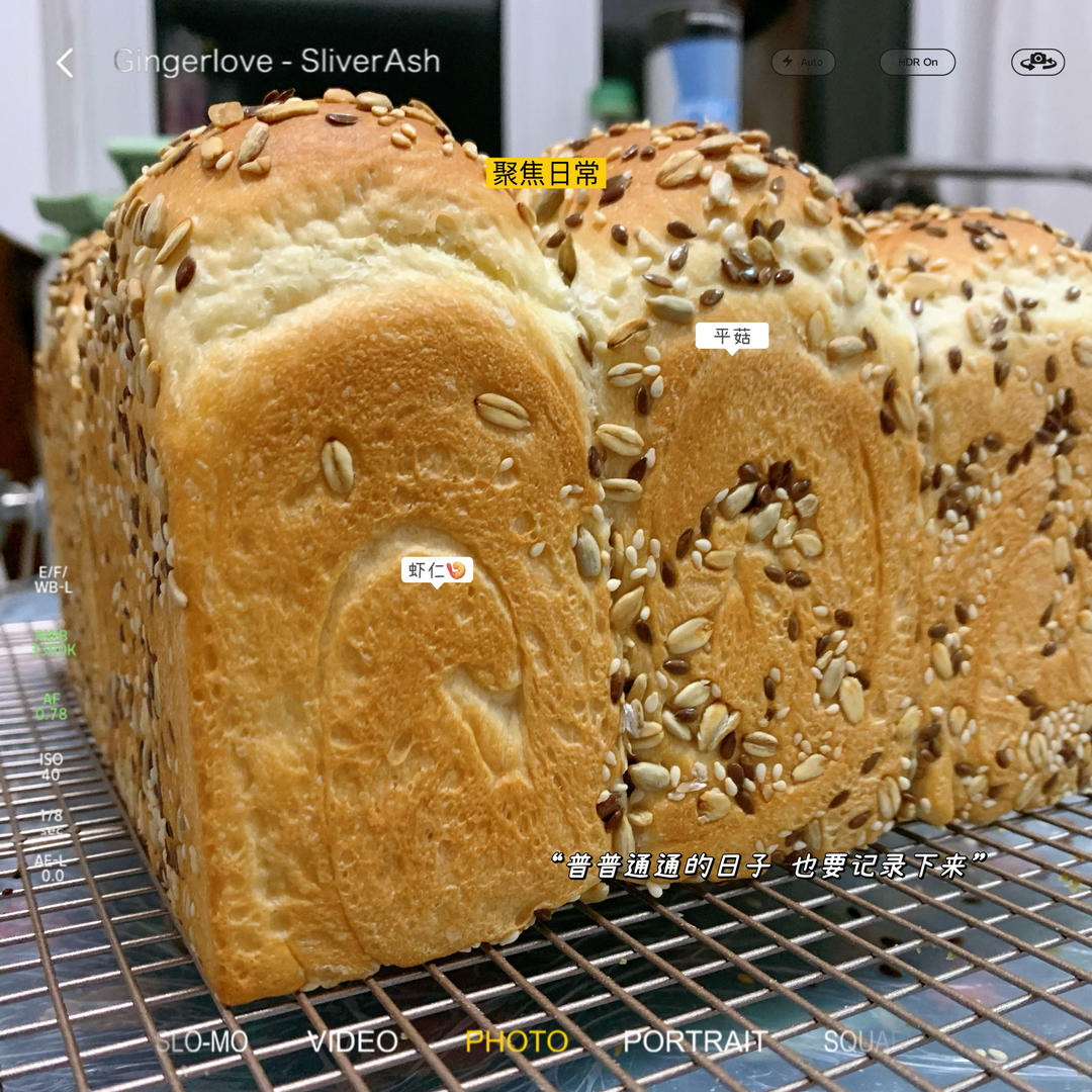 阳光谷物吐司