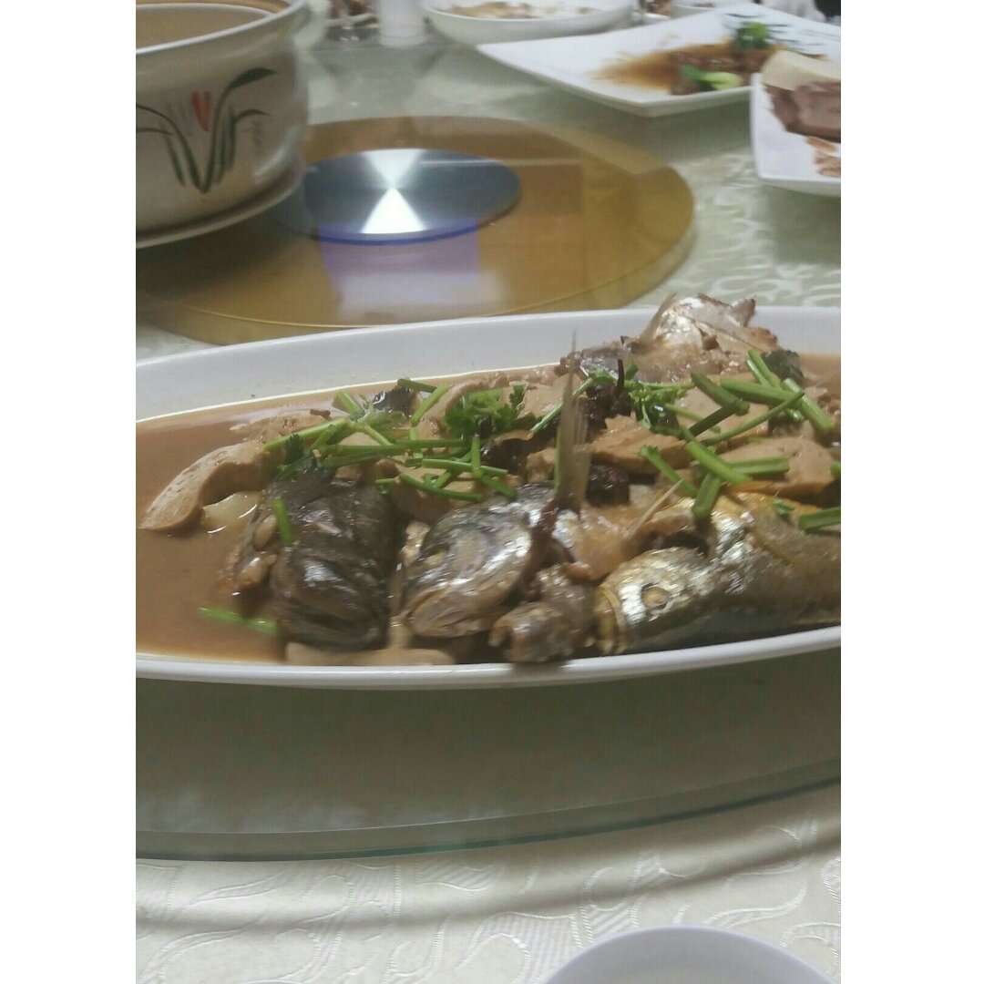 豆腐焖鱼