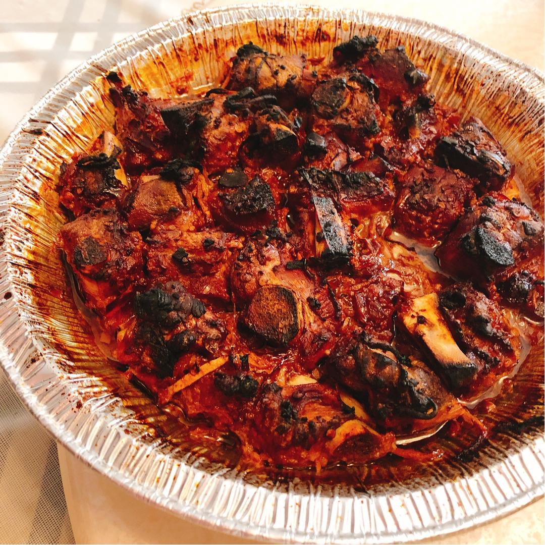 锡纸烤排骨