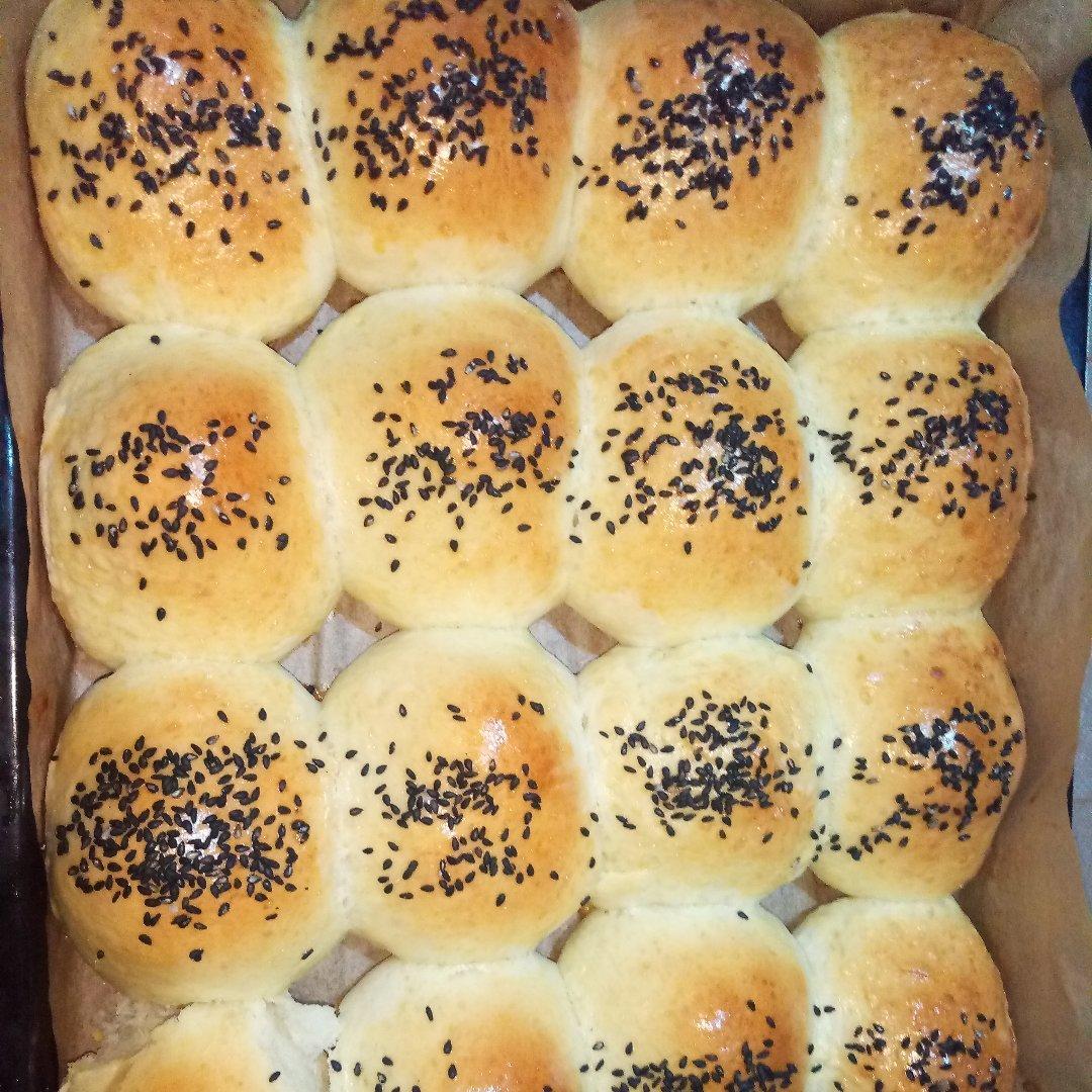 奶黄小餐包-一次发酵超好吃（附快手奶黄馅制作方法）