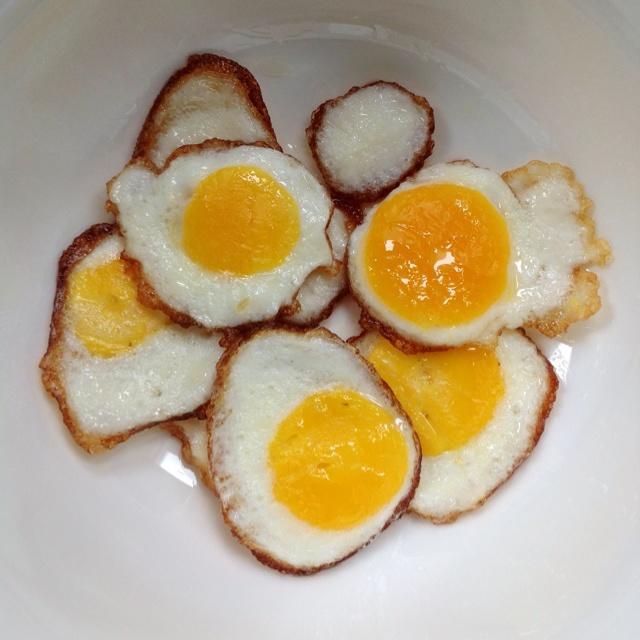 一个鸡蛋 多个煎蛋的做法