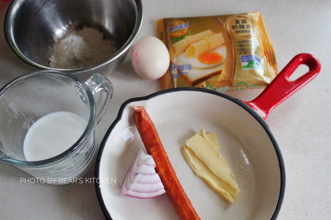 纯奶手撕吐司的做法 步骤1