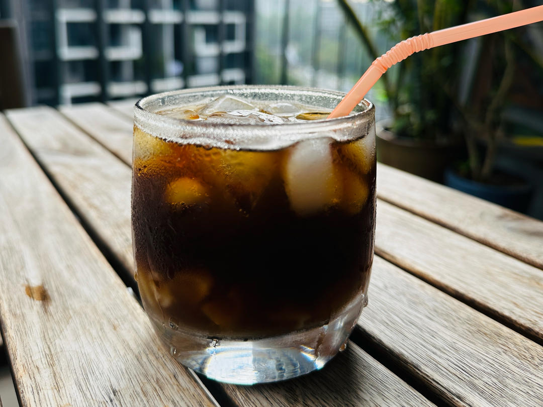 贵妃荔枝冰美式🆒爆款咖啡四步就学会☕