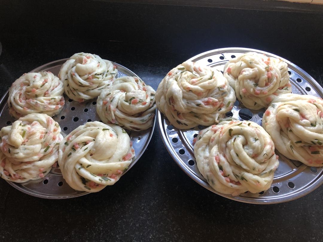超详细葱花卷两吃做法