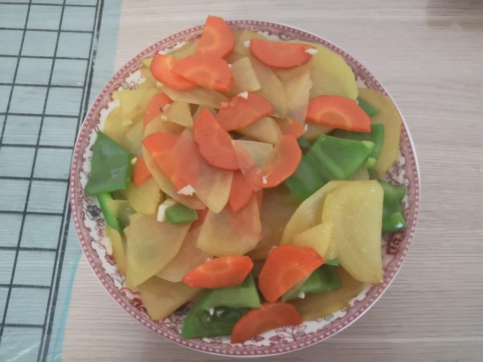 家常炒土豆片