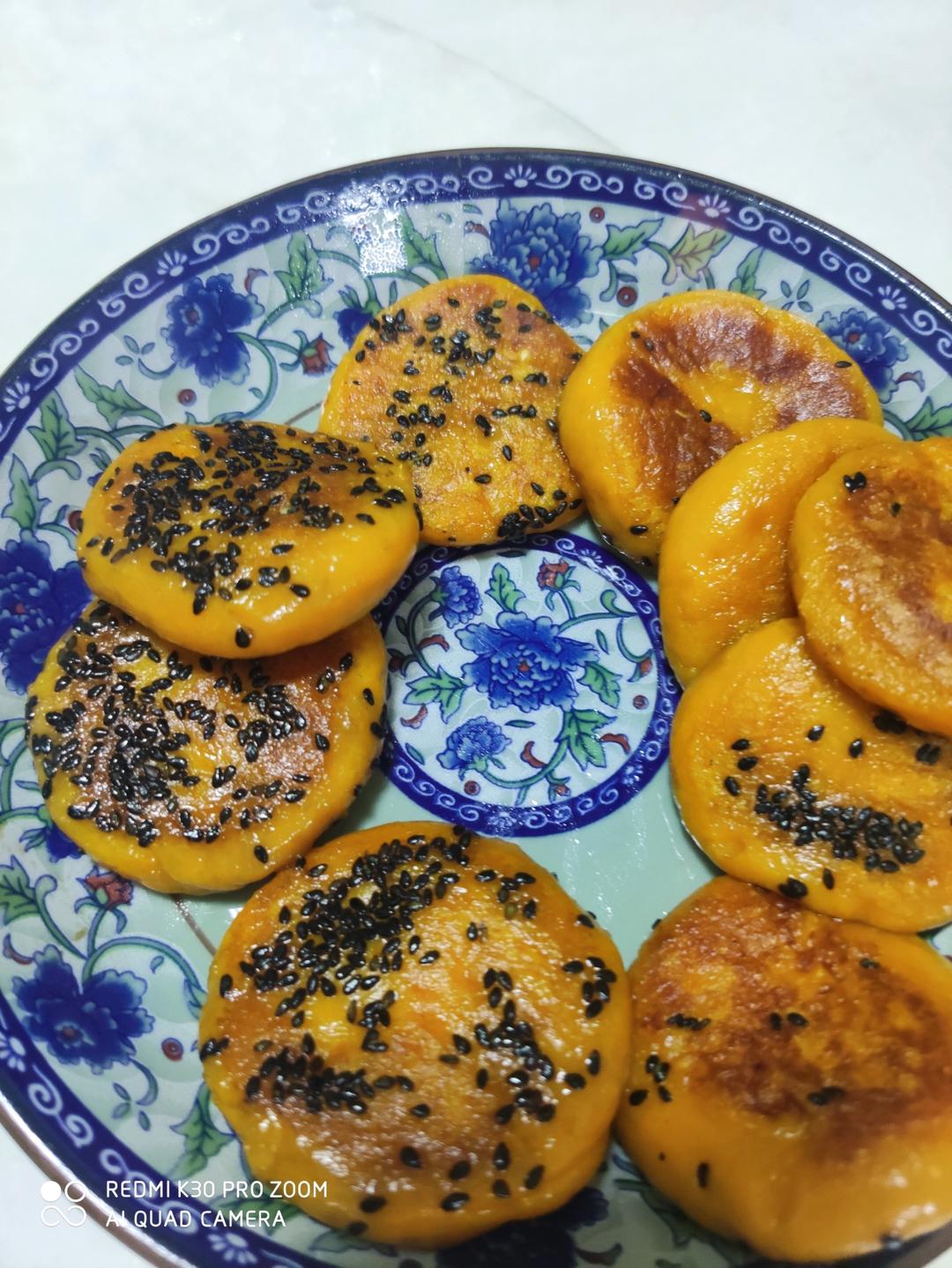 软糯香甜的红薯饼/南瓜饼