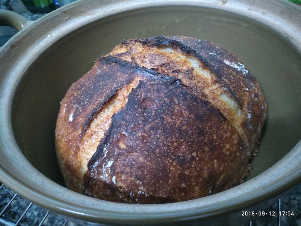 欧包/乡村面包-无油不用揉 No Knead Bread