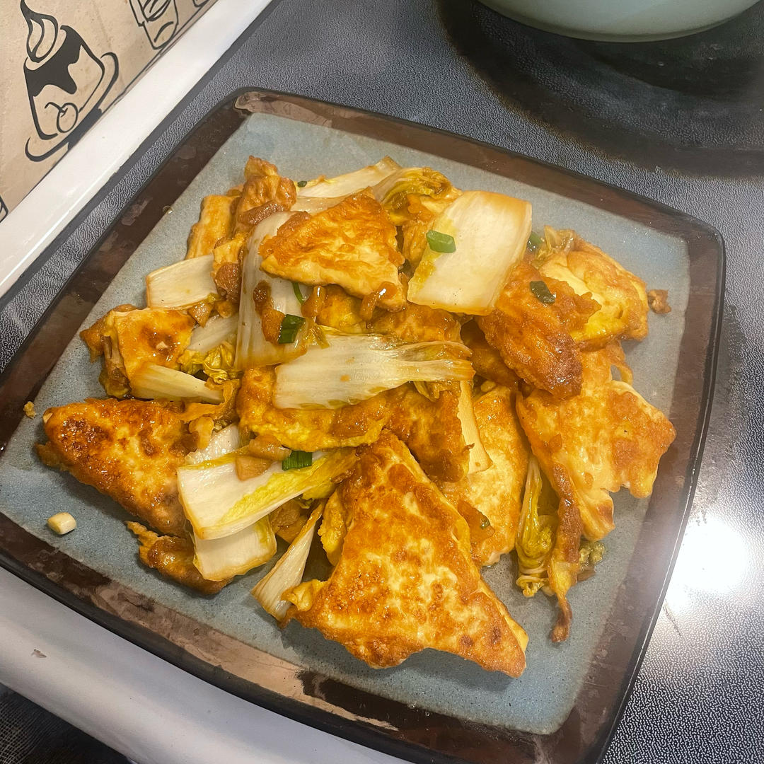 白菜豆腐煲