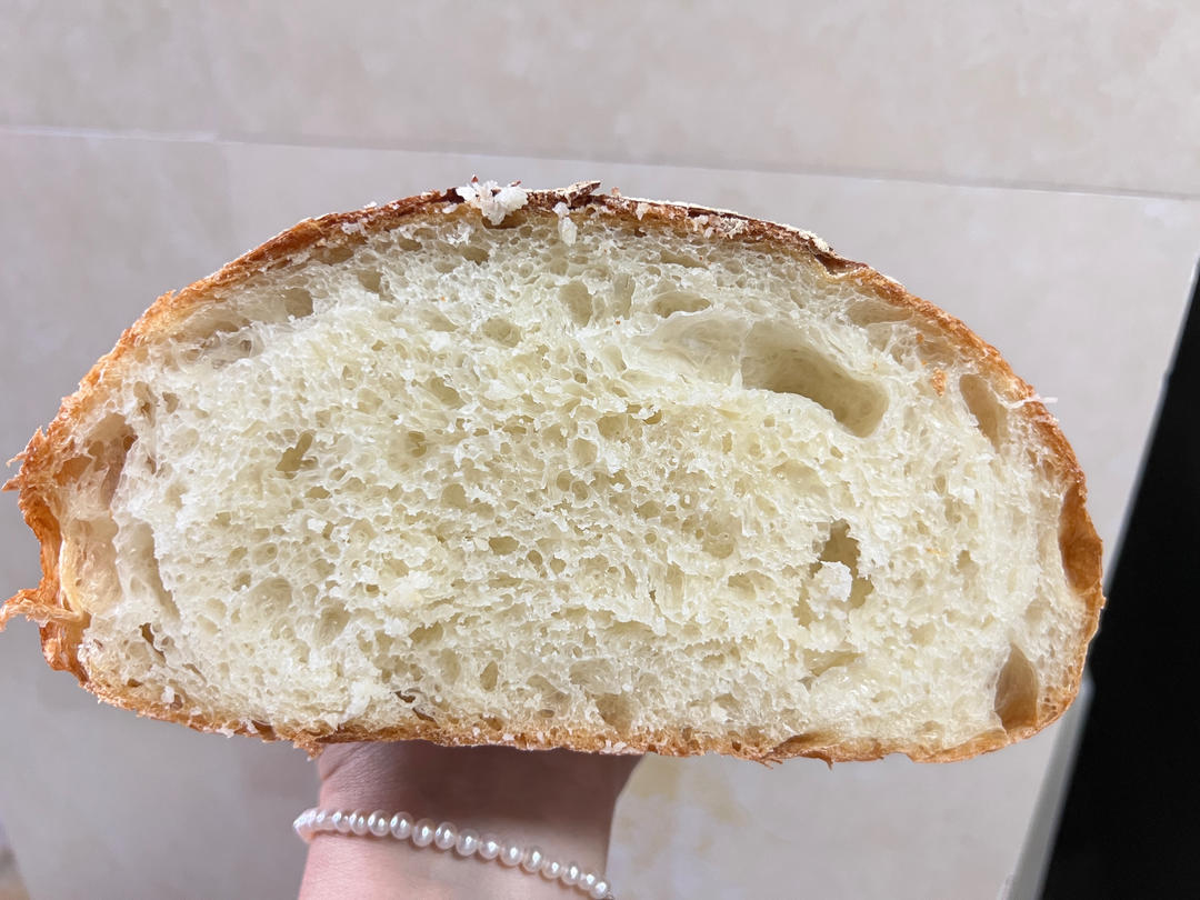 3.5小时快速直接法欧包丨免揉免机打免酵种