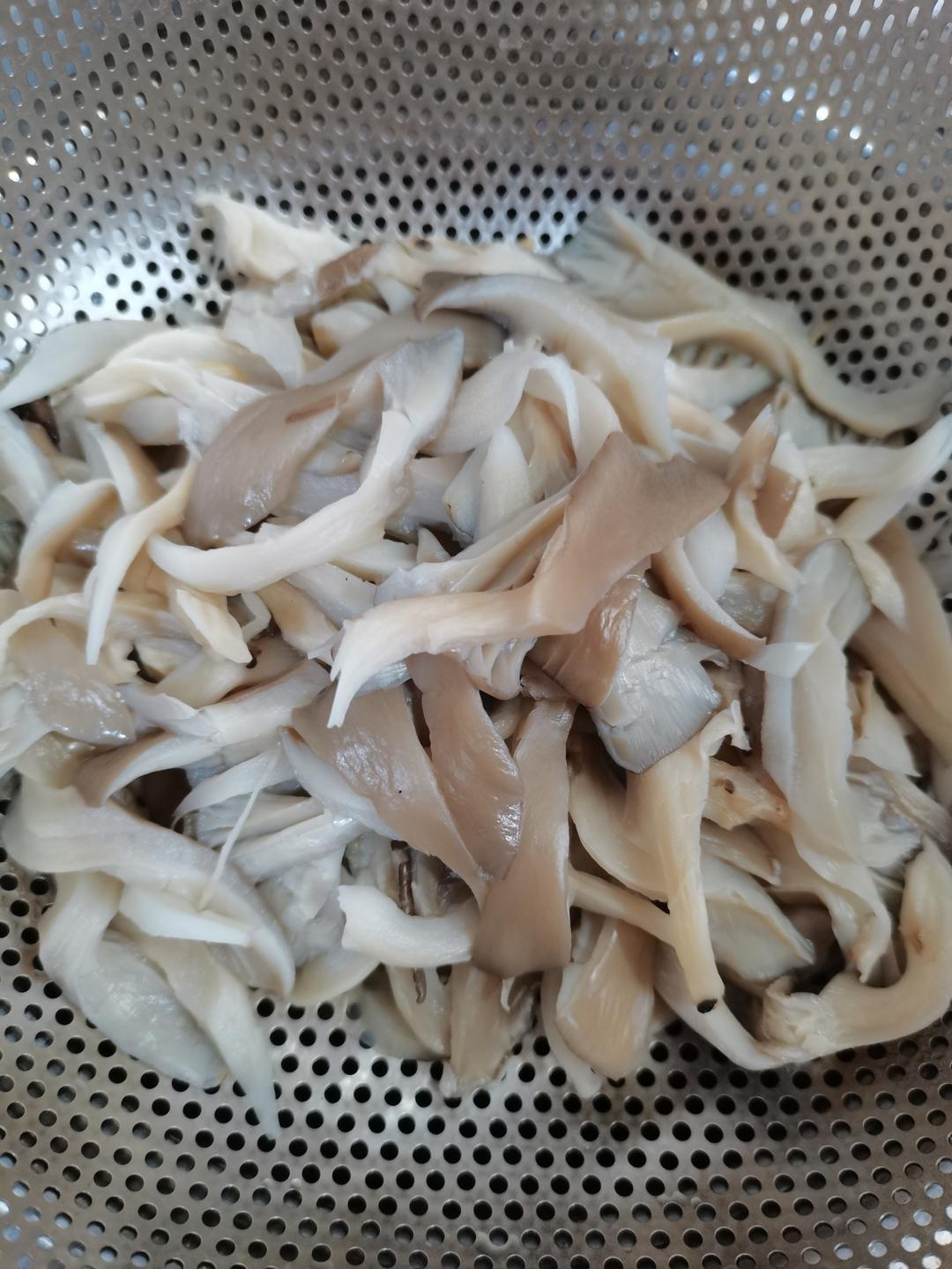 鲜美蘑菇/平菇炒肉