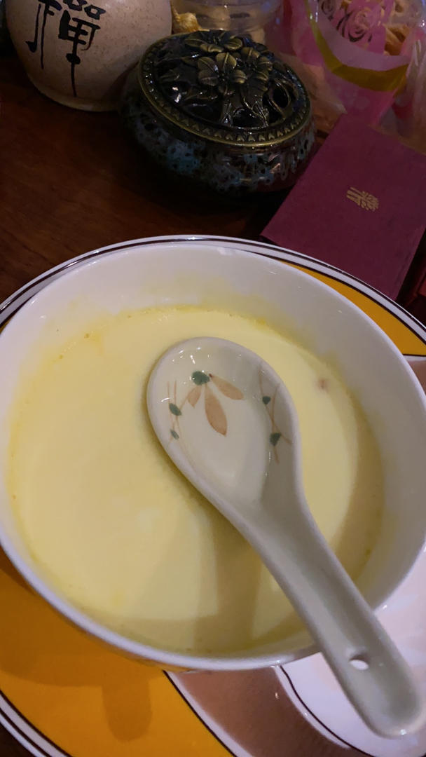 牛奶炖蛋（减肥，抗糖甜品）