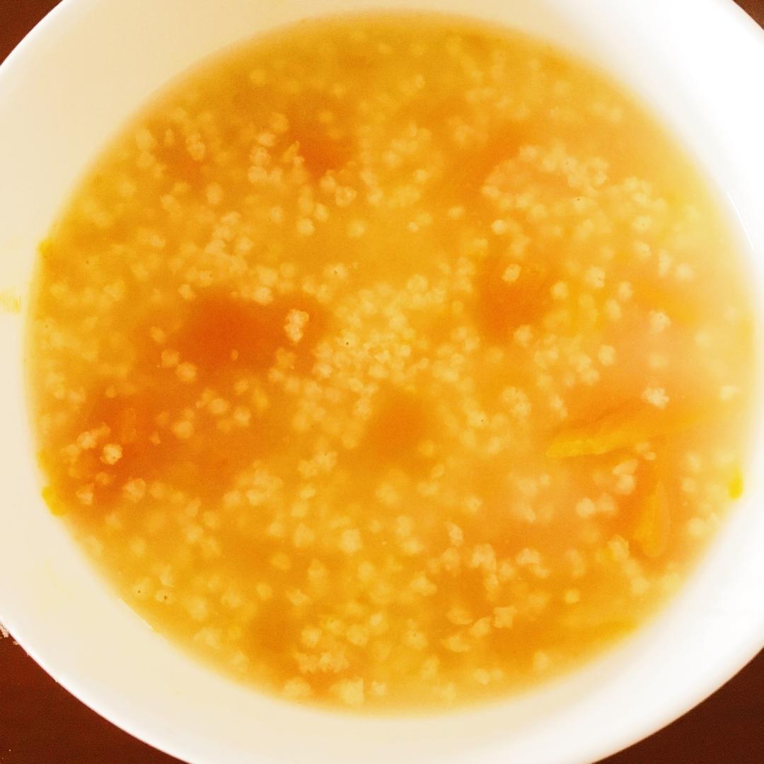 果宝cody做的小米南瓜粥