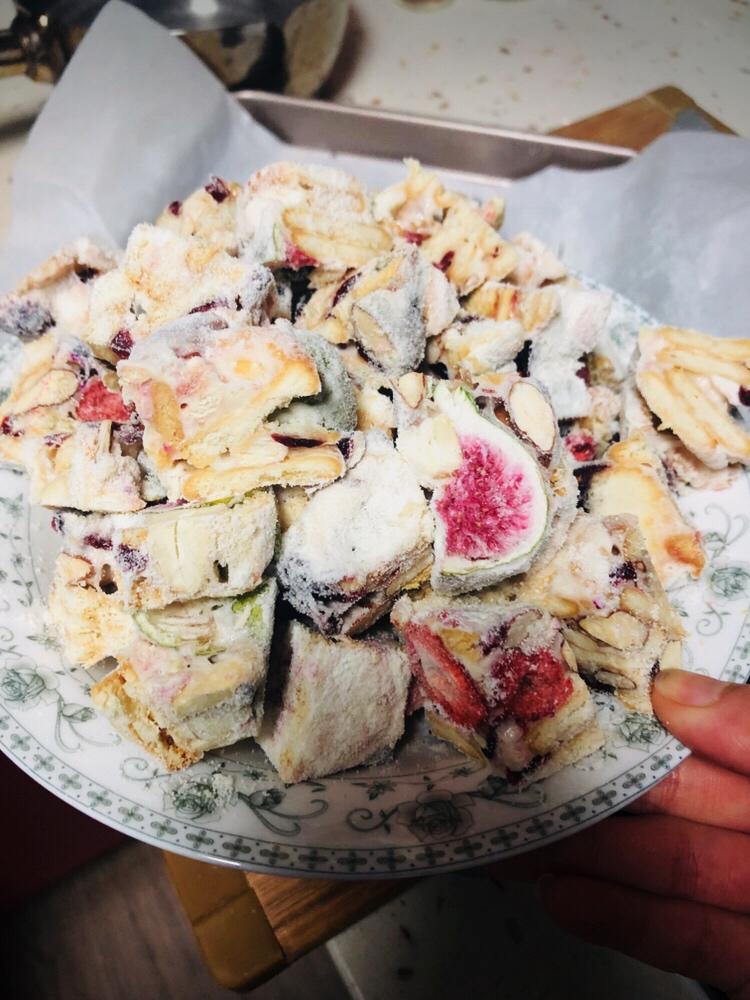 雪花酥  不甜版