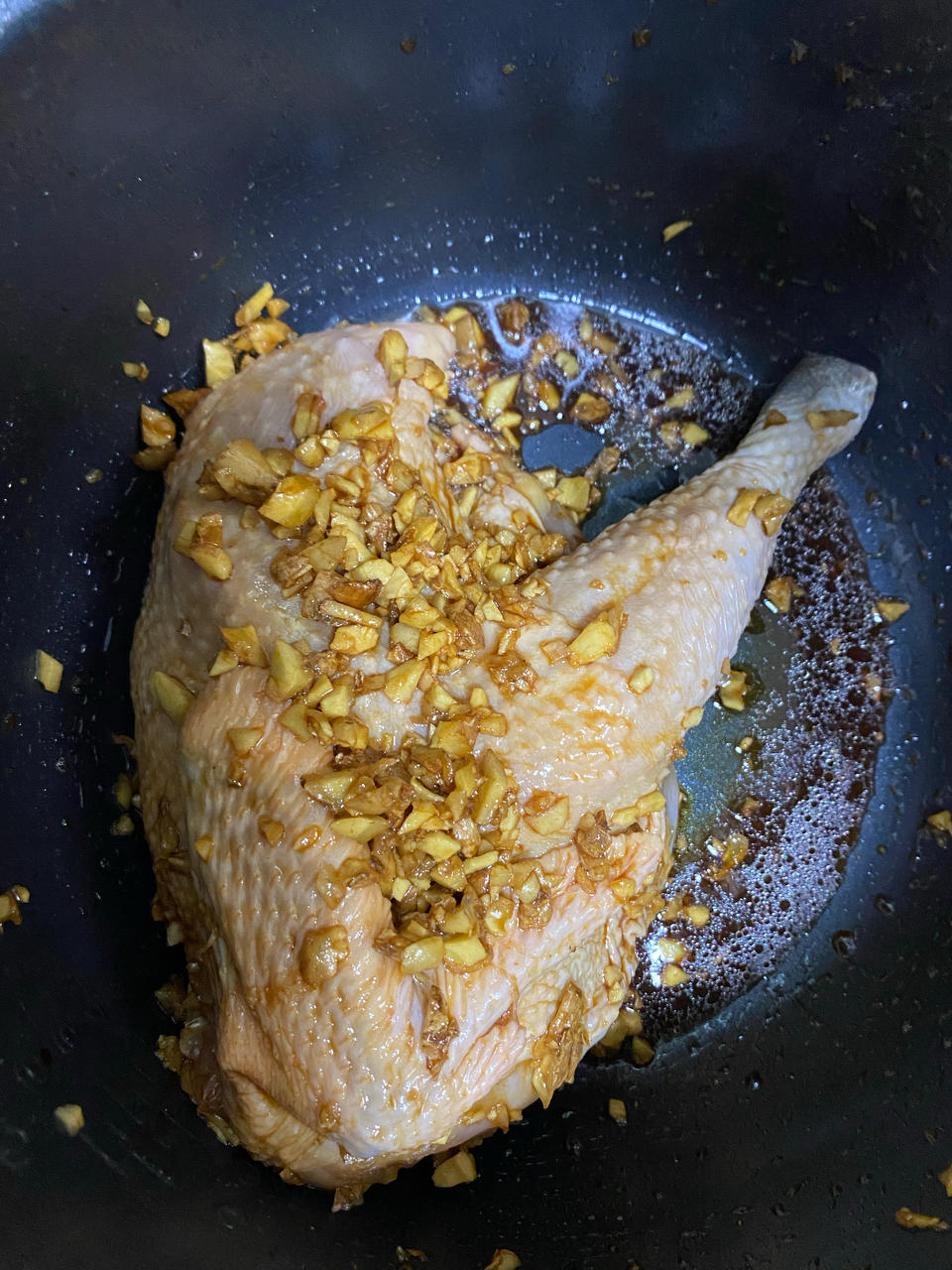 简单快手懒人版电饭锅沙姜鸡