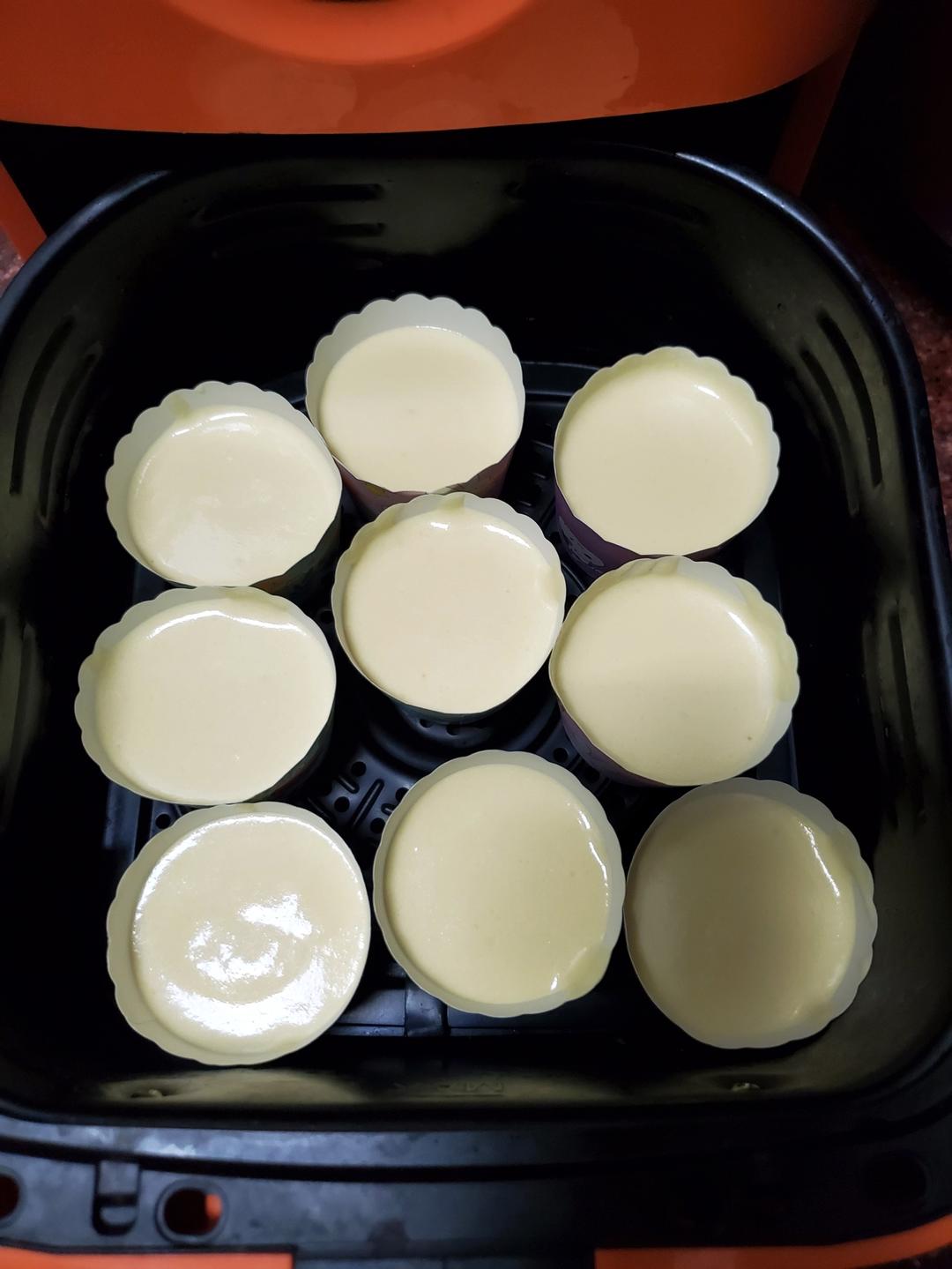 空气炸锅纸杯戚风蛋糕
