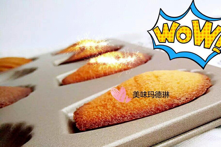 好吃の双色百香果玛德琳