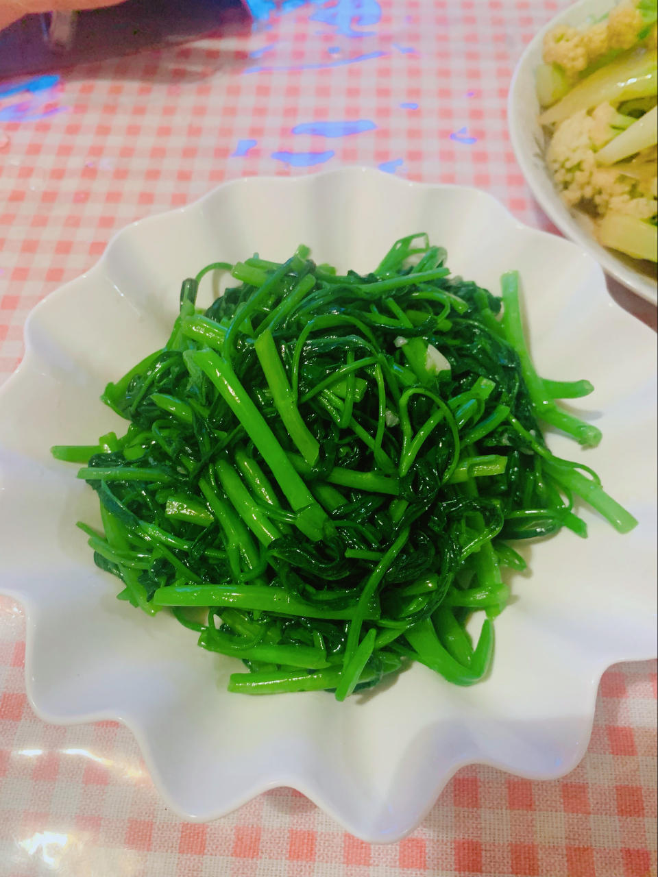 素炒空心菜