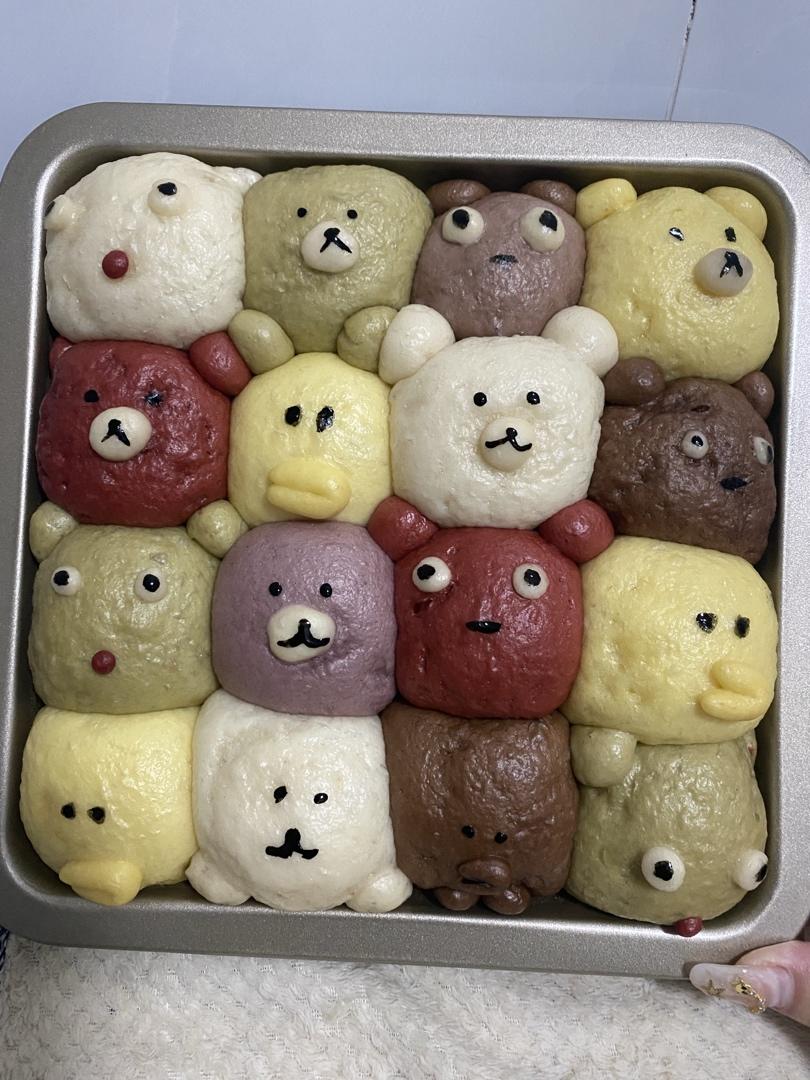 小熊🐻＋猫@挤挤小馒头