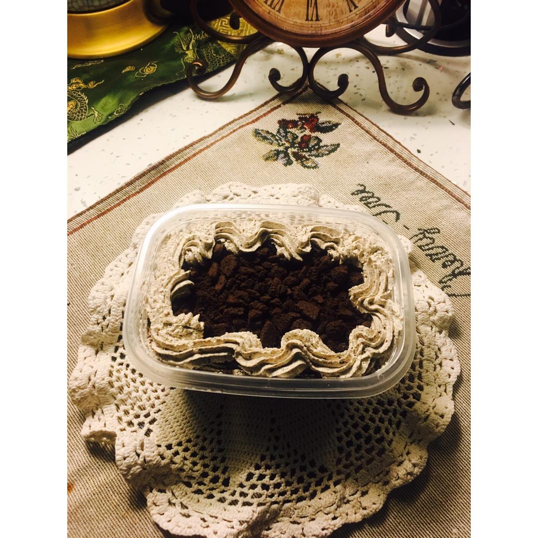 好吃到流泪的奥利奥咸奶油盒子蛋糕