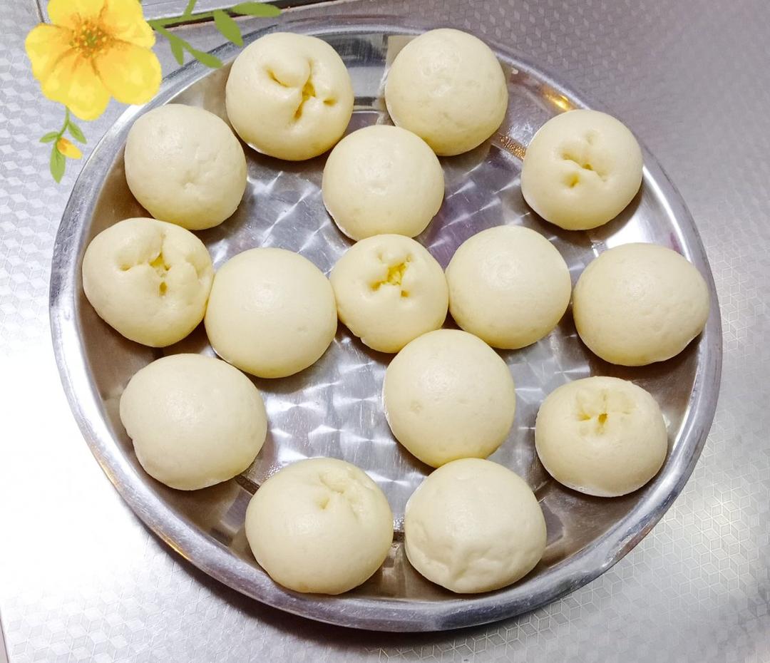 奶黄馅儿和奶黄包