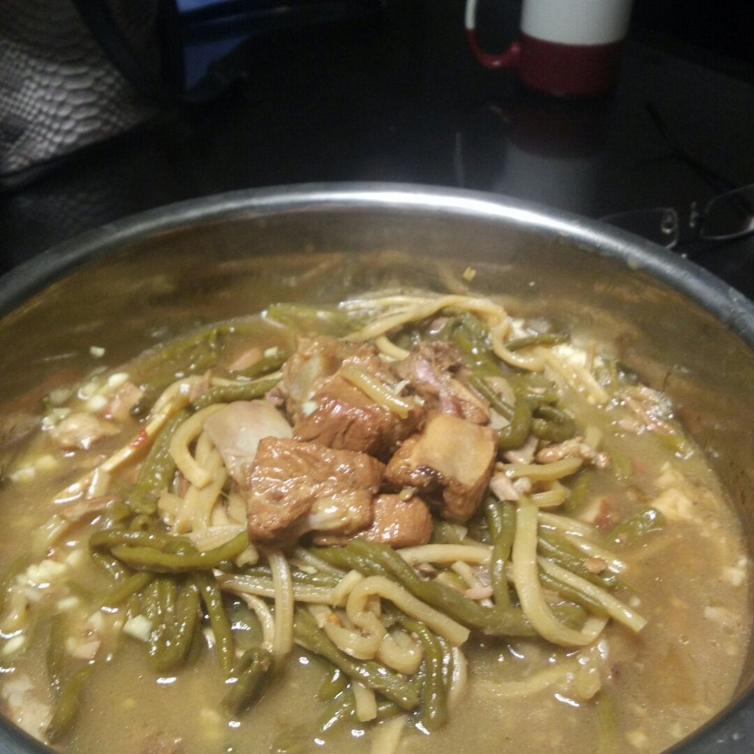 干豆角烧肉