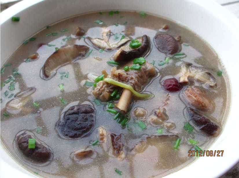 香菇鸡腿汤