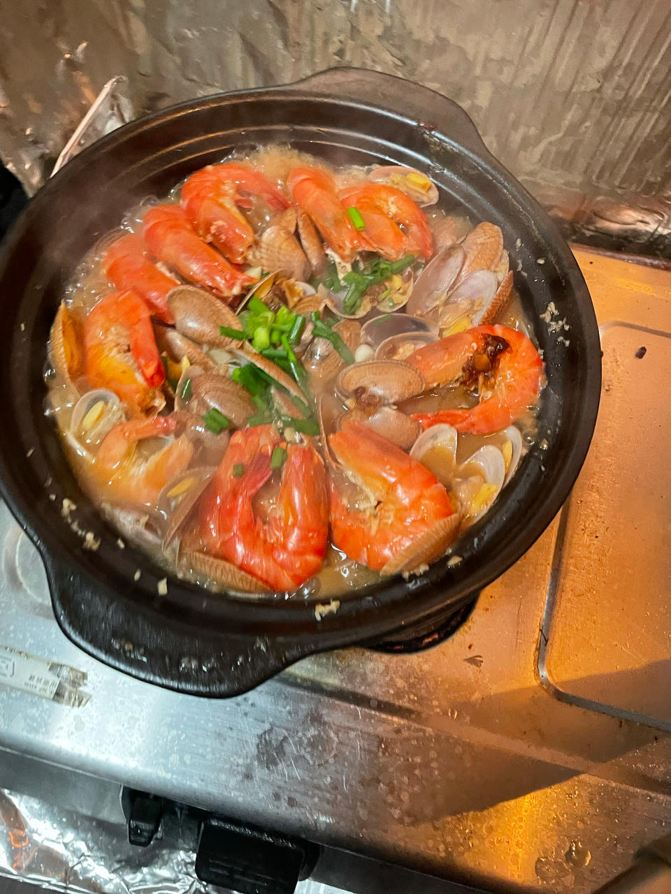 花甲粉丝煲（简易家庭版）