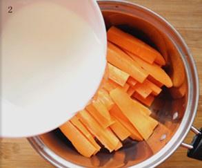 酸甜胡萝卜的做法 步骤2