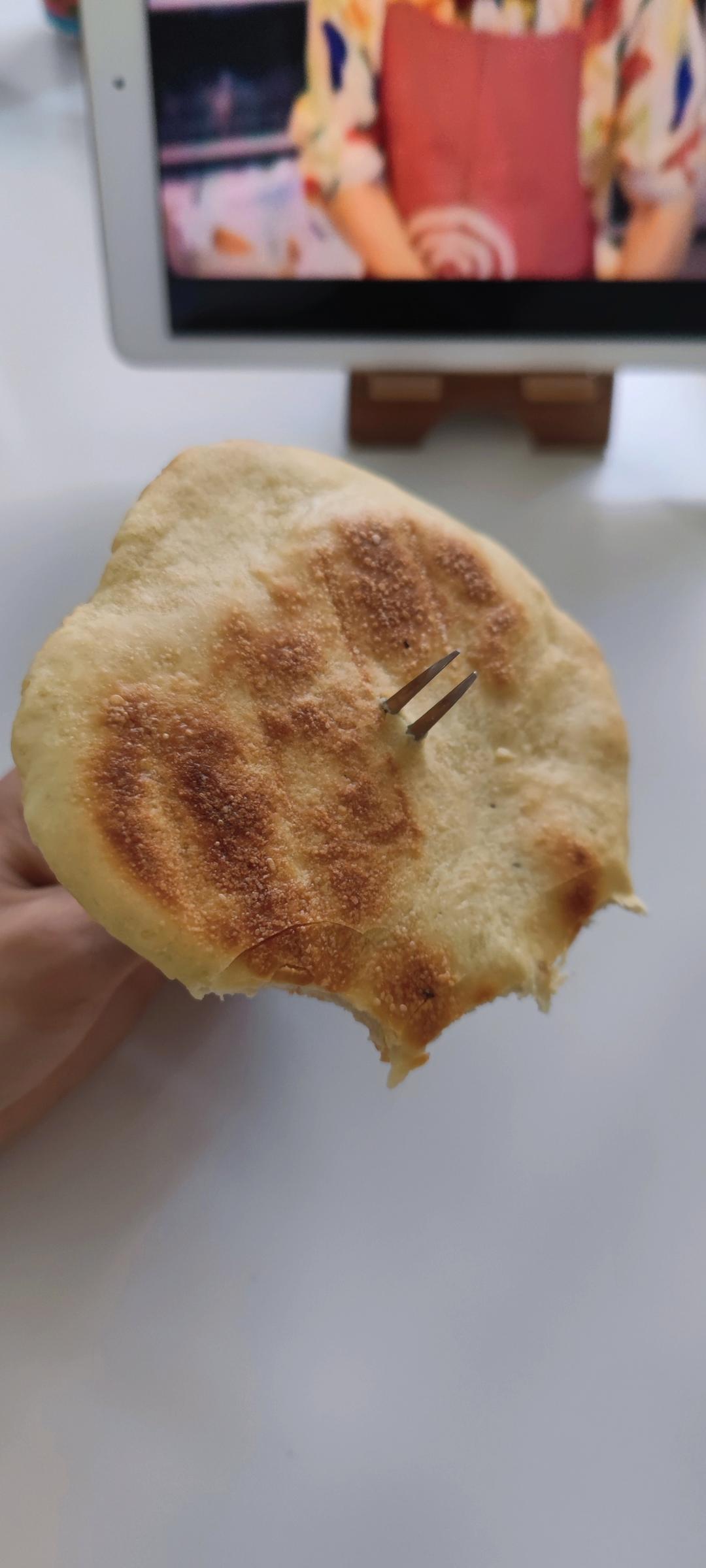 ✅0难度的空心火烧（空心馍，肉夹馍）