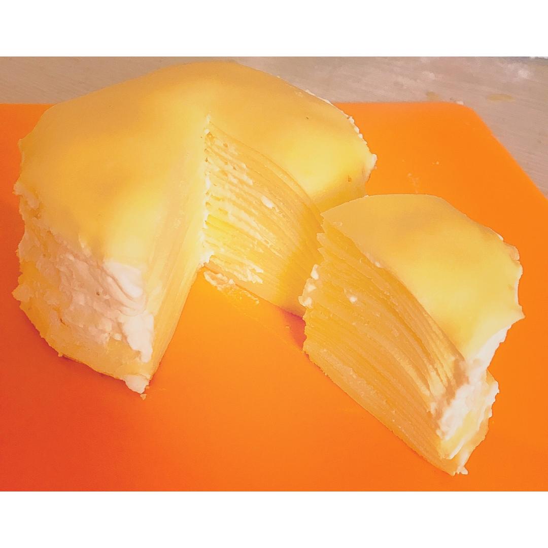 美味的煎蛋糕—抹茶千层蛋糕
