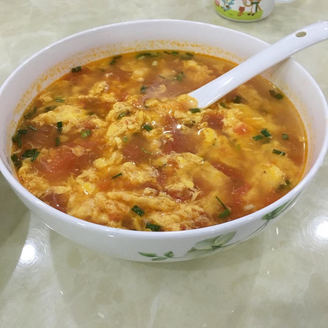 西红柿鸡蛋汤