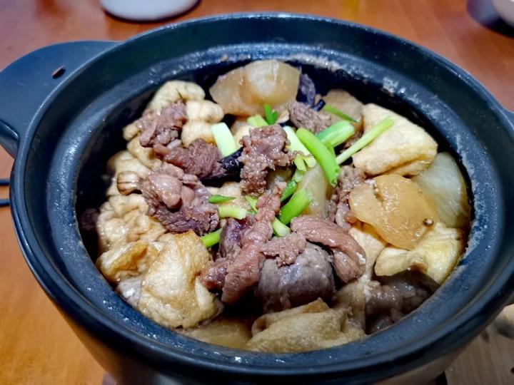 牛杂炖萝卜