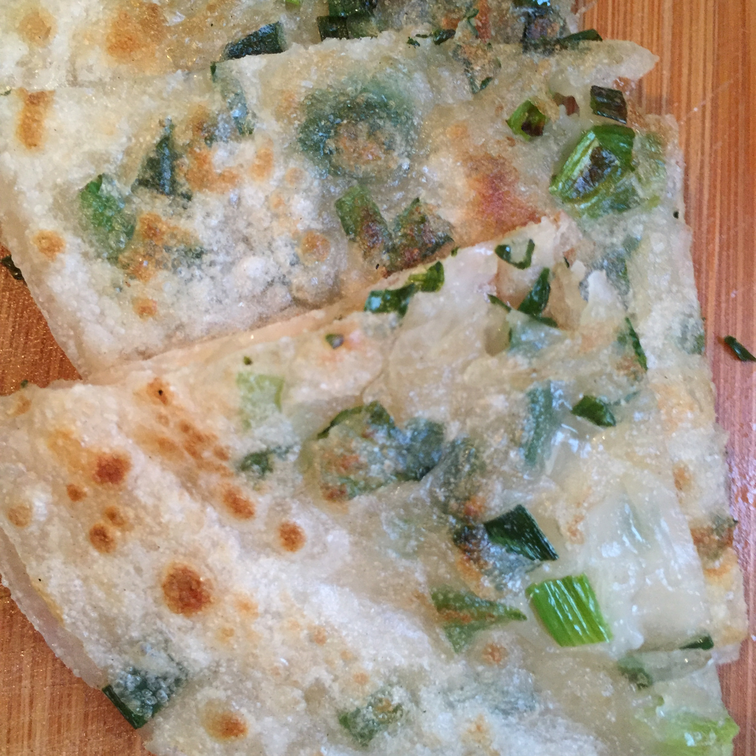 葱油饼（饺子皮 懒人快手版）