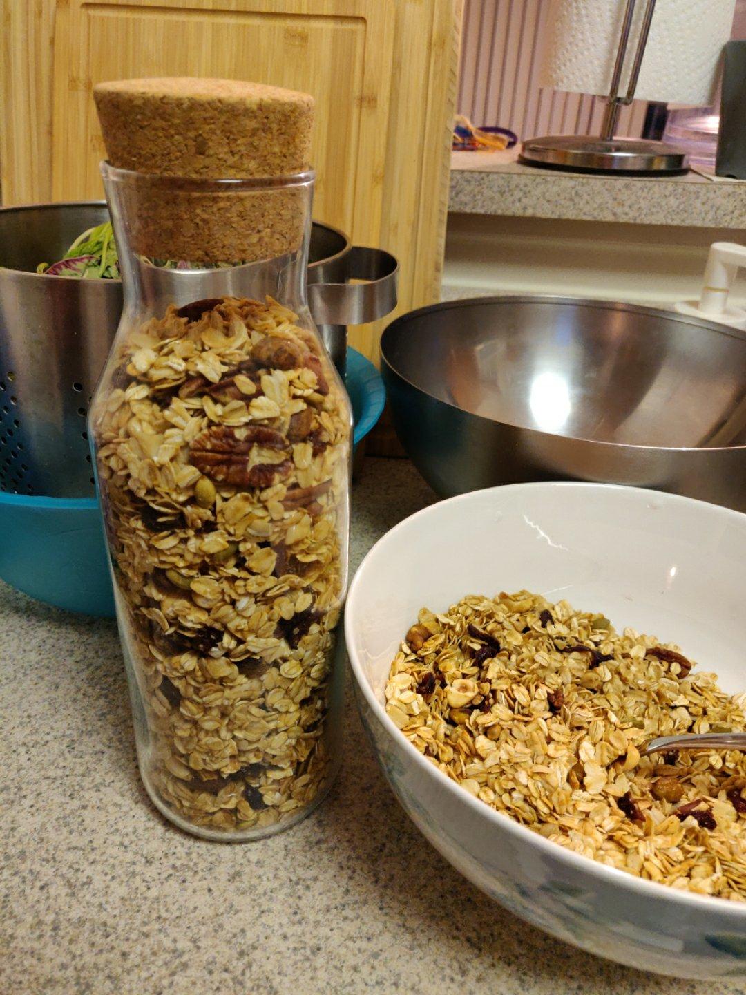 自制燕麦能量棒（Granola Bar）