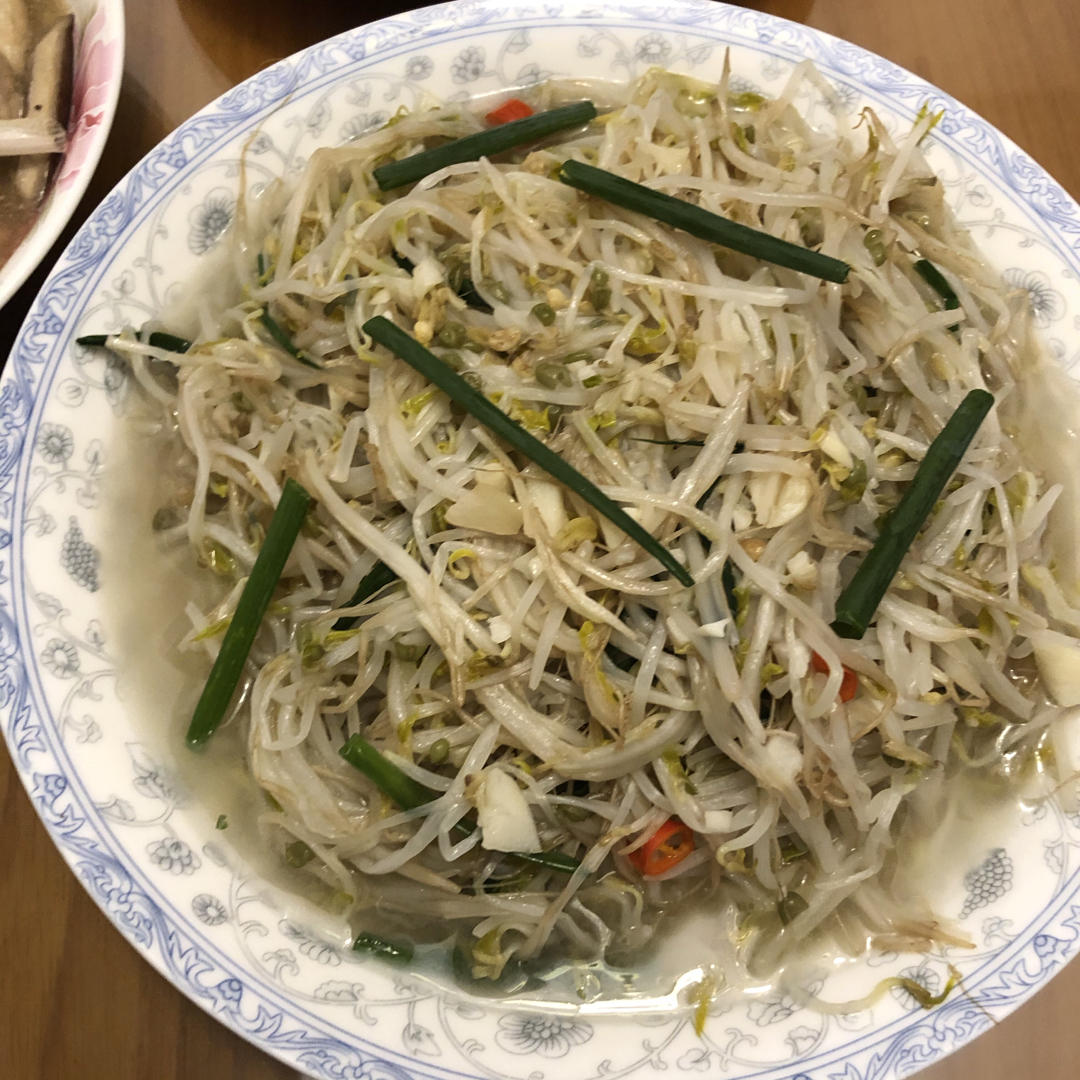 清炒豆芽