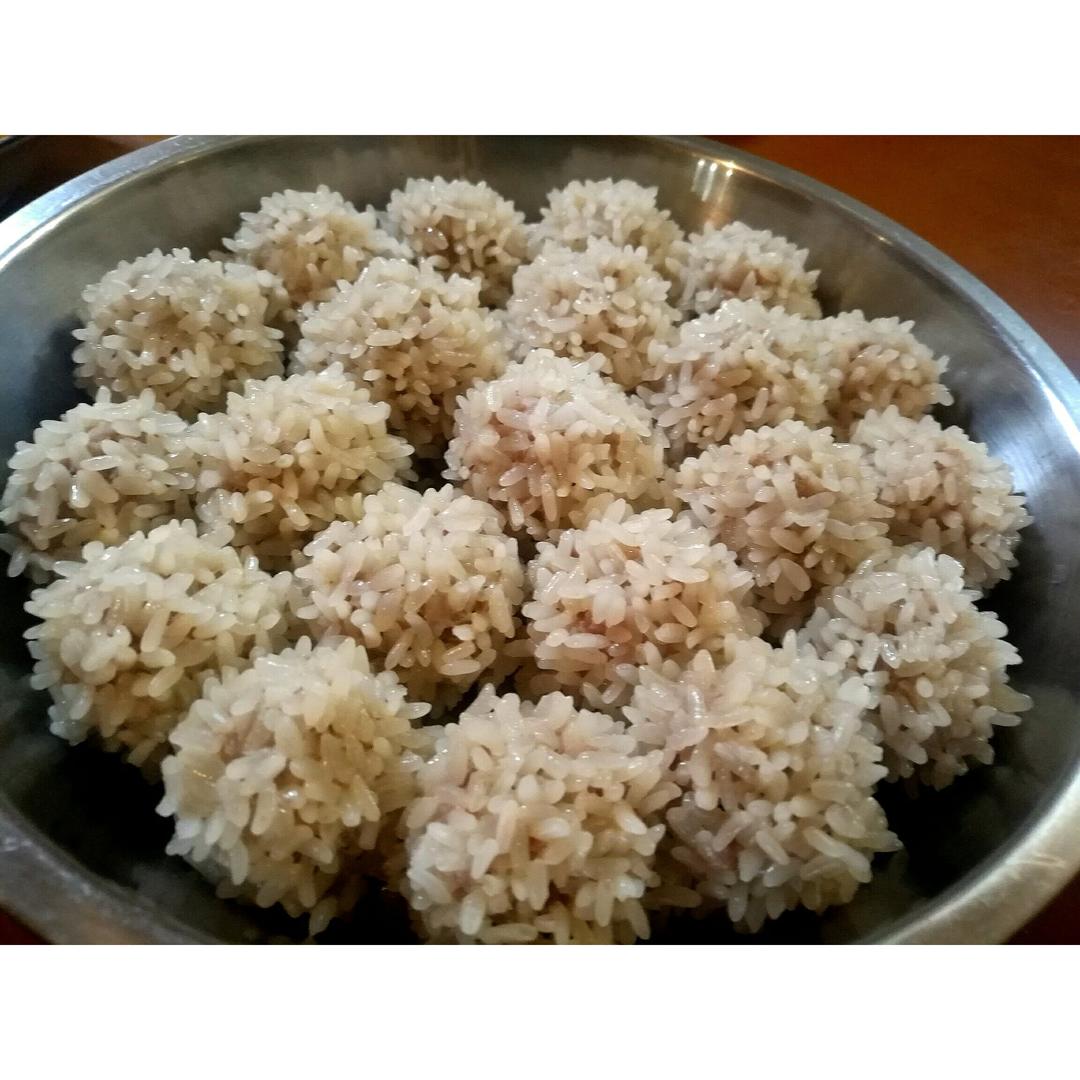 珍珠丸子【曼达小馆】2017年夜饭