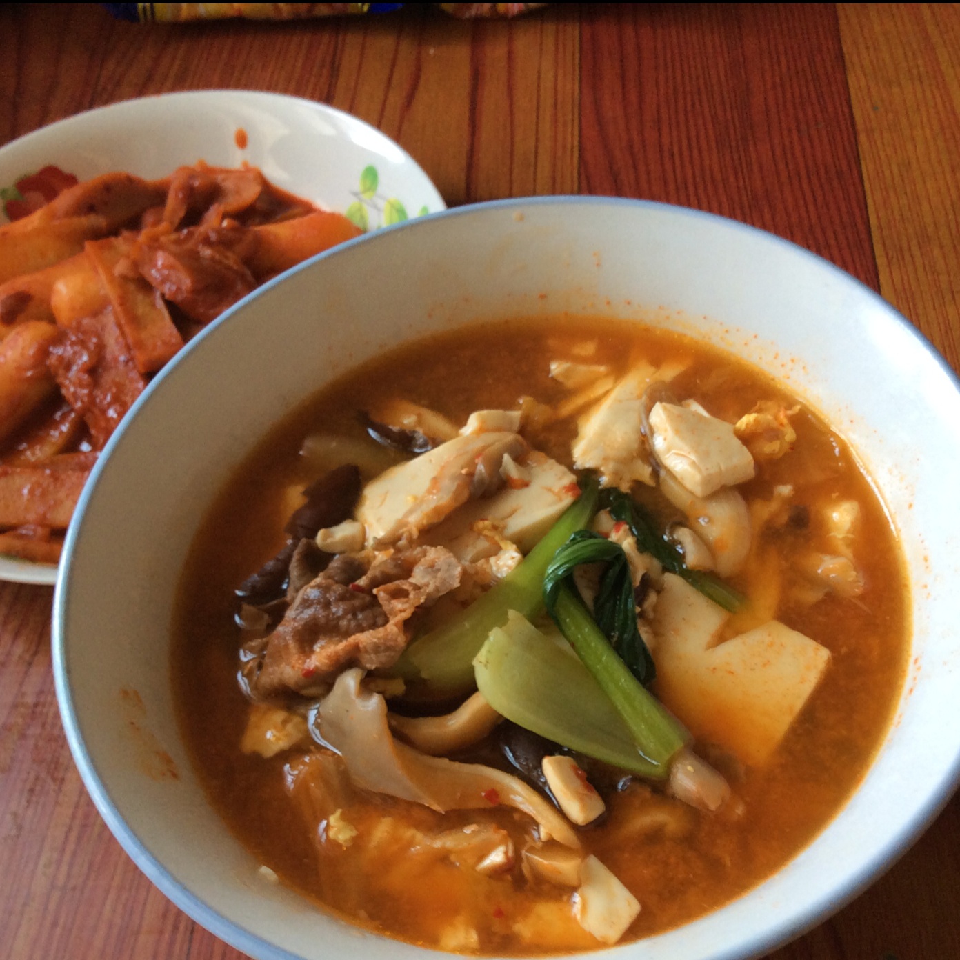 韩国泡菜豆腐汤