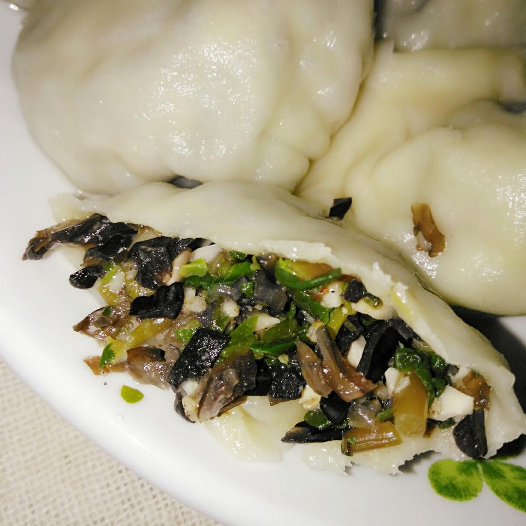 减肥餐系列之马齿苋水饺