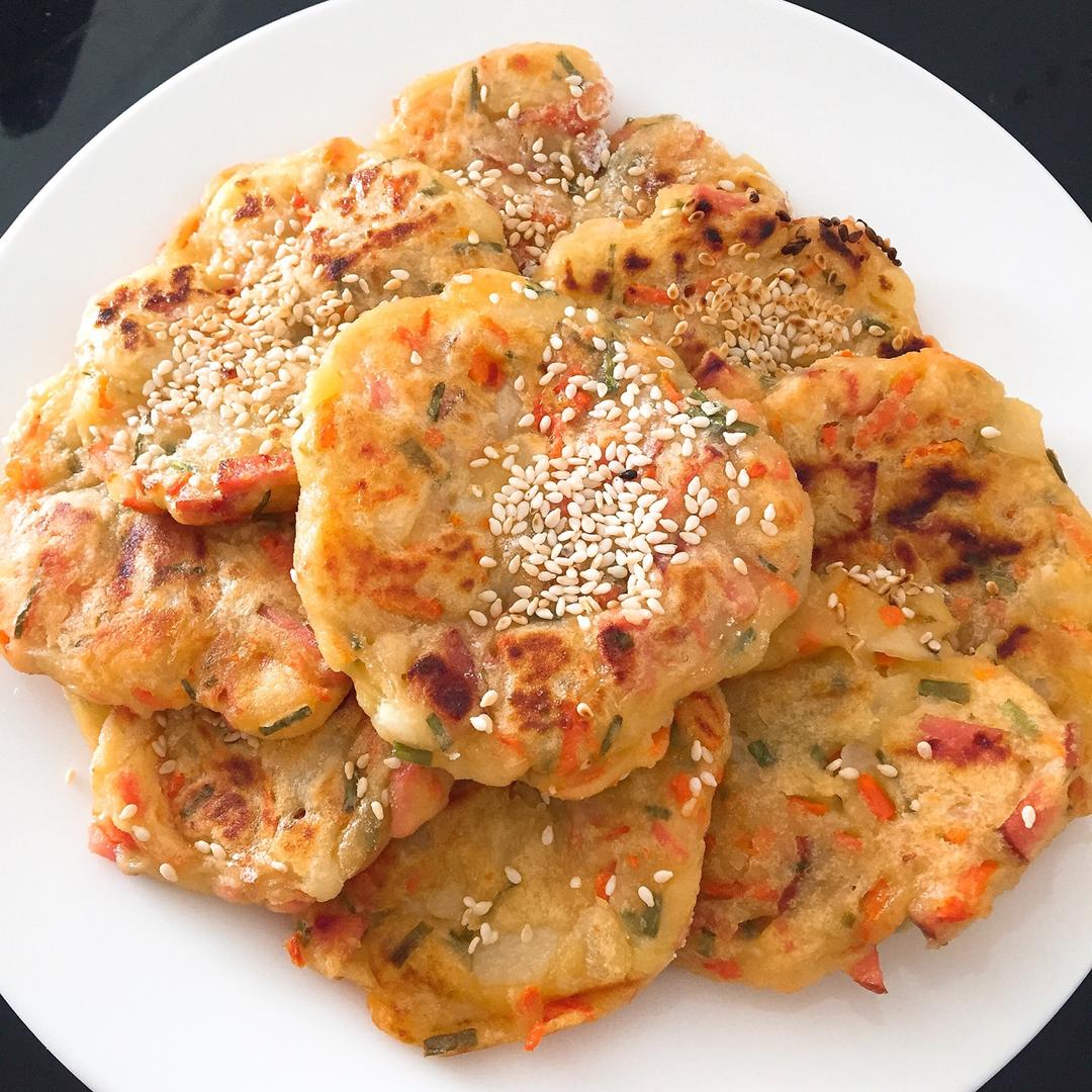 土豆火腿早餐饼